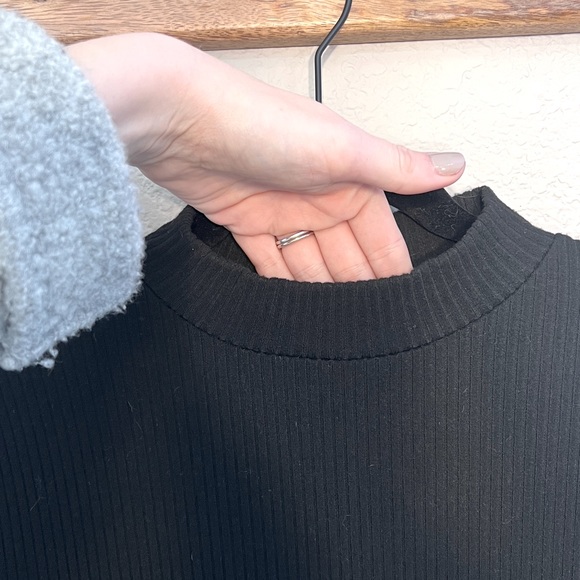 Old Navy | Ribbed Mock Neck Midi Sweater Dress - Picture 3 of 5